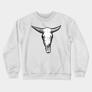 Cow Skull Crewneck Sweatshirt